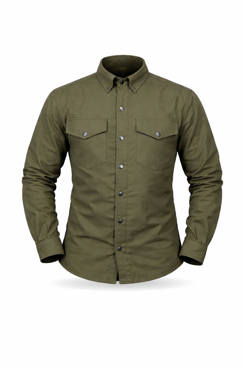 Motorbike kevlar shirt - Army green