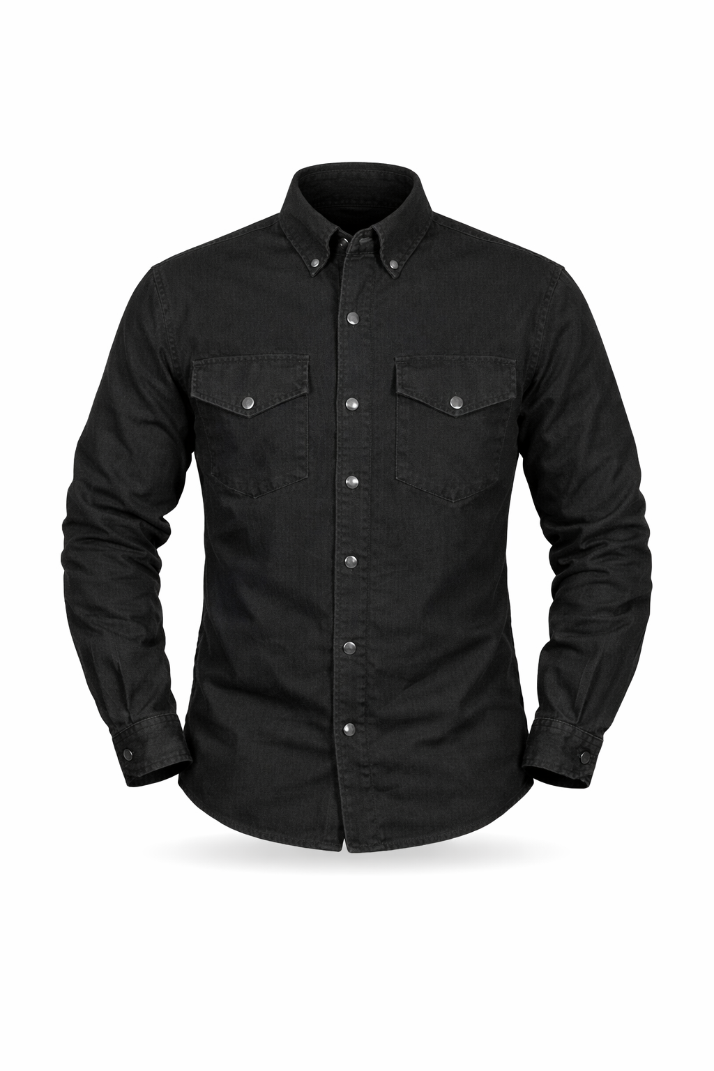 Motorbike kevlar shirt - Premium Denim gray
