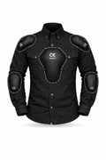 Motorbike kevlar shirt - Premium Denim gray