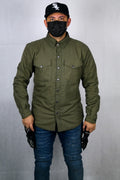 Motorbike kevlar shirt - Army green