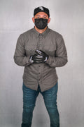 Motorbike kevlar shirt - Plain gray